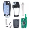 keyecu Upgraded Replacement Flip Remote Key Fob For Ford Lincoln