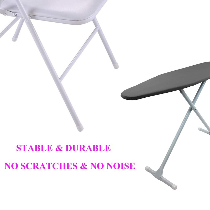 Furnigear Chair Leg Tips Caps Non-Slip Rubber Leg Tips 7/8”