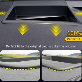 Head Up HUD Display Glass Cover for Toyota Highlander 2022-2024 and Crown Kluger 2022-2024 Dust Cover Head-up Display HUD Protective Cover Car Interior Accessories
