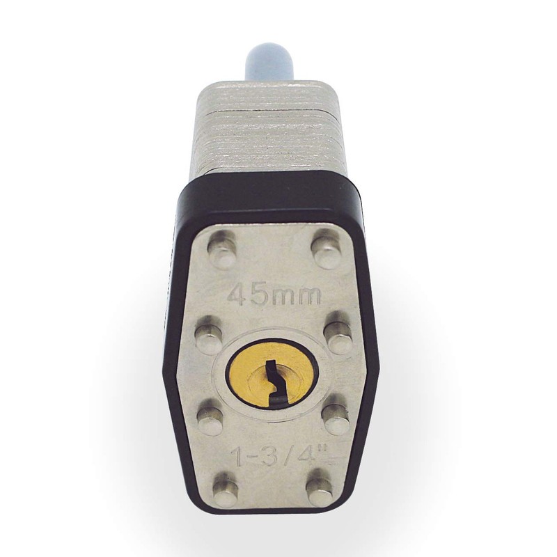 Same keyed Laminated Steel Padlock 1-3/4"(45mm) High Security, High Precision