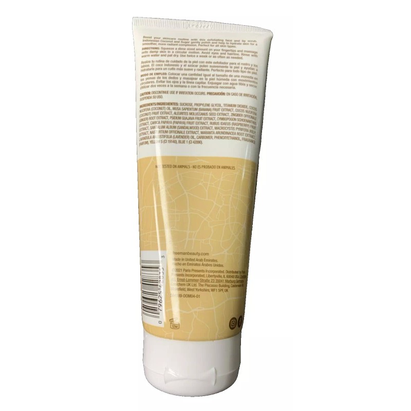 Freeman REEMAN INDONESIAN COCONUT FACE SCRUB EXFOLIATING