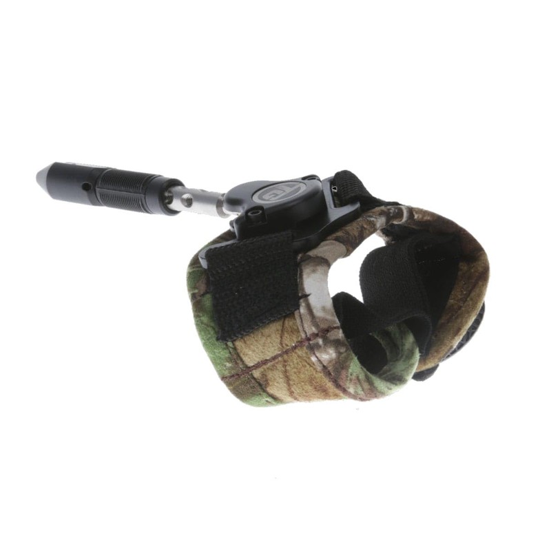 TRUGLO ACTIVATOR Single-Jaw Roller Sear Archery Release, Realtree APG Camo