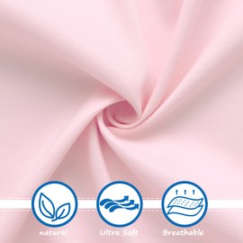 Bassinet Sheets for Baby Girl 2 Pack Bassinet Sheet Fitted Universal Microfiber Soft Cradle Sheets for Oval Rectangle and Hourglass Bassinet Mattress, Pink&Violet