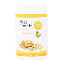 ソイプロテイン 国内製造 女性 ダイエット 大豆タンパク ナイスプロテイン トロピカル 500ｇ