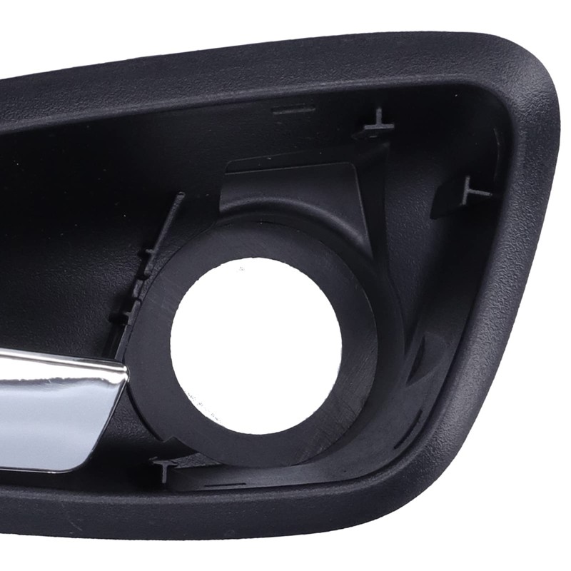 Fydun Interior Door Handle, Pair of Black Plastic 6J0837114A Handle