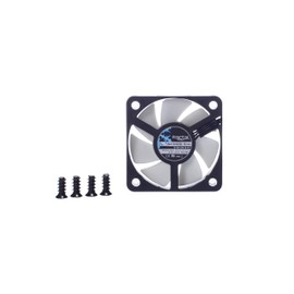 Fractal Design Silent Series R3 White - Silent computer fan - Optimized for quiet operation - 50 mm - Rotational speed 3500 RPM - Black ribbon cable - Rifle bearings - 12v - Black/White (Single)