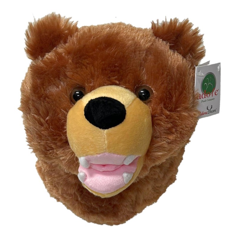 Adore 12" Kodiak The Brown Grizzly Bear Plush Stuffed Animal