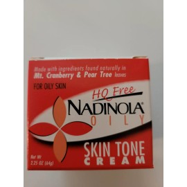 Nadinola HQ Free Nadinola Oily Skin Tone Cream  MADE W/ Mt. Cranberry & Pear Tree Leaves
