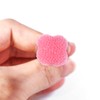 Wellgler's Mouth Swabs for Elderly，Disposable Oral Swab (100pcs,Pink)