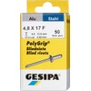GESIPA PolyGrip 1433850 Blind Rivets Aluminium / Steel 4.8 x