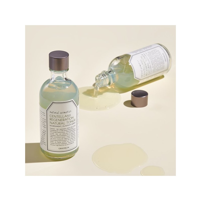 GreyMellin 주름개선 센텔라 리제너레이션 내츄럴 토너 130ml Wrinkle Improvement Centella