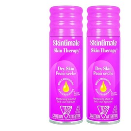 Skintimate Skin Therapy Gel de afeitado hidratante para mujer, 6.98 oz (paquete de 2)