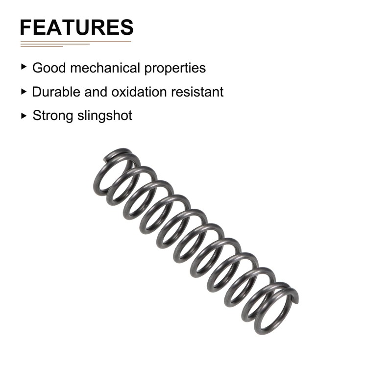 DTGN 1x8x35mm(DxODxL) Compression Spring - 10Pack - Good for Machinery