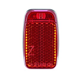 Prophete Bicycle Light, Bicycle Light, E-Bike and E-Scooter LED Rear Light with Integrated Z Reflector, (6-48 V)