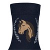 FALKE Unisex Children's Horse Socks Breathable Sustainable Cotton Reinforced Children's