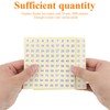 YBEATY 30 Pcs 1-200 Round Number Stickers Small Self Adhesive