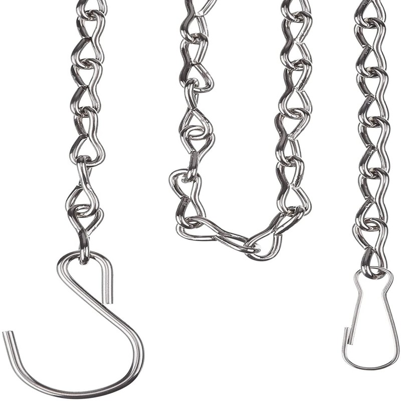 EBOOT 2 Pcs Hanging Chain for Bird Feeders, Planters, Lanterns