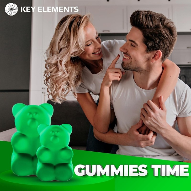 KEY ELEMENTS Organic Shilajit Gummies with Sea Moss Gummies -