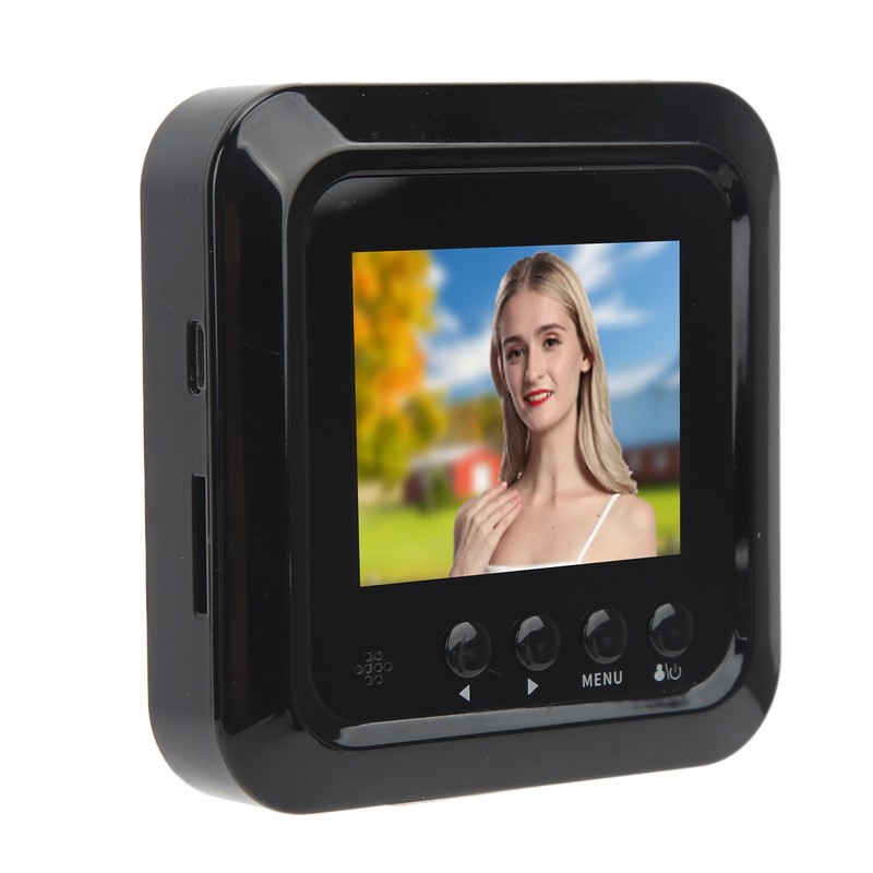 2.4in 1MP Smart Peephole Viewer Video Door Bell 160 Degree