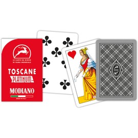 Modiano Tuscan Cards Platinum 100% Plastic
