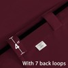 Turquoize Burgundy Blackout Curtains Solid Rod Pocket and Back Tab
