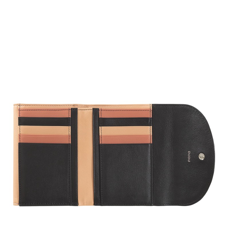 Colorful - Galapagos, black, rfid wallet