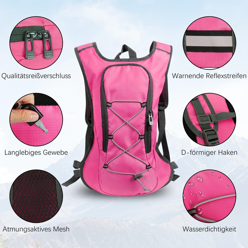 Lollanda Bicycle Backpack, Hiking Backpack, Small, Waterproof Backpacks for Men