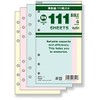 Raymay Fujii DR4006 Notebook Refill, 111 Value Notebook, Solid Color,
