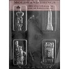 MOLDS AND THINGS Statue of Liberty Bar Chocolate Candy Mold,