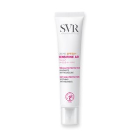SVR Sensifine Crema Facial Diaria con Protección Solar FPS 50 para Piel Sensible, 40 ml                                                               