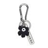 Marimekko 52_1_52249293370 Puhallus II Unikko Keychain for Women, multicolor (black