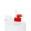 Trespass Squeezebox, Clear, Faltbarer Wasserkanister 6 Liter, Weiß