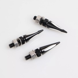 Unbranded Black Cut Spike Windshield Fairing Mounting Bolt For Harley Electra Glide FLHT