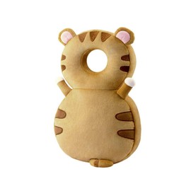 Protector de cabeza de bebé, cojín de seguridad para cabeza de bebé, ajustable, almohadilla de seguridad para la cabeza de los niños pequeños, protección de la espalda del bebé para gatear y caminar, para edades de 4 a 24 meses, amarillo (Yellow-a)