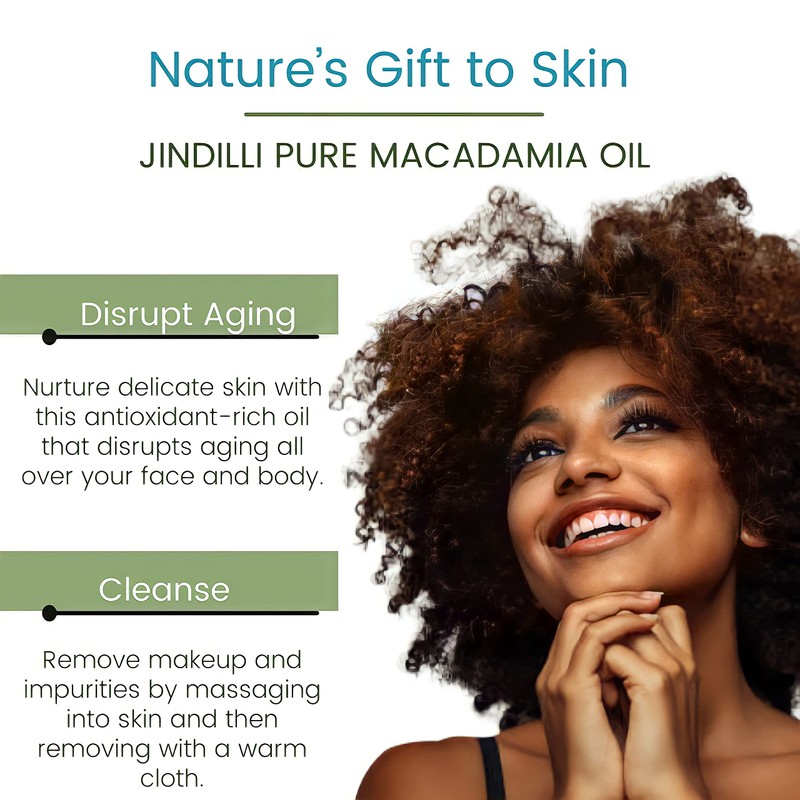 Jindilli Jindilli Pure Macadamia Oil 7.5 fl oz and Body