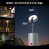 BRIMMEL Telescopic Camping Light - Cordless Dimmable Camping Tent Lamp,