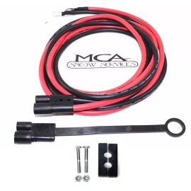 Buyers Products BOSS SNOW PLOW POWER GROUND CABLE TRUCK SIDE COVER MOUNT HYD01684 MSC09097