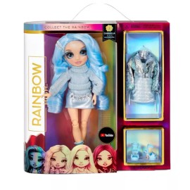 Rainbow High  Rainbow High Doll Series 3 Gabriella Icely New In Box with Two Outfits Blue