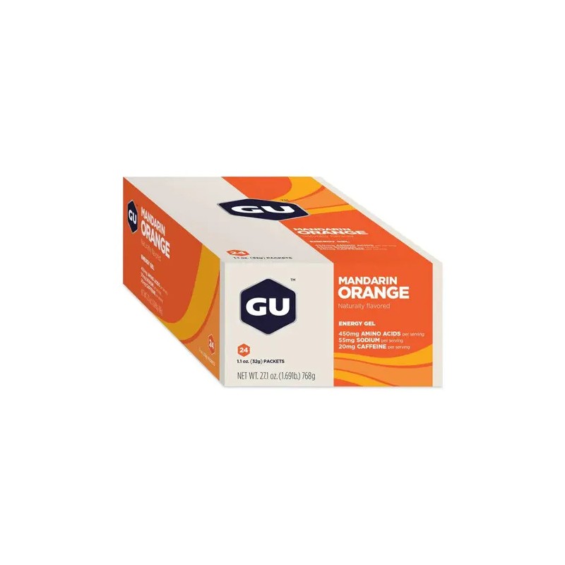 Pack de Geles GU Energy Sabor Mandarina Naranja - 24