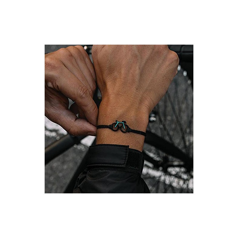 SAILBRACE Bracelet Black Bicycle Black/Mint, one size, Polyester