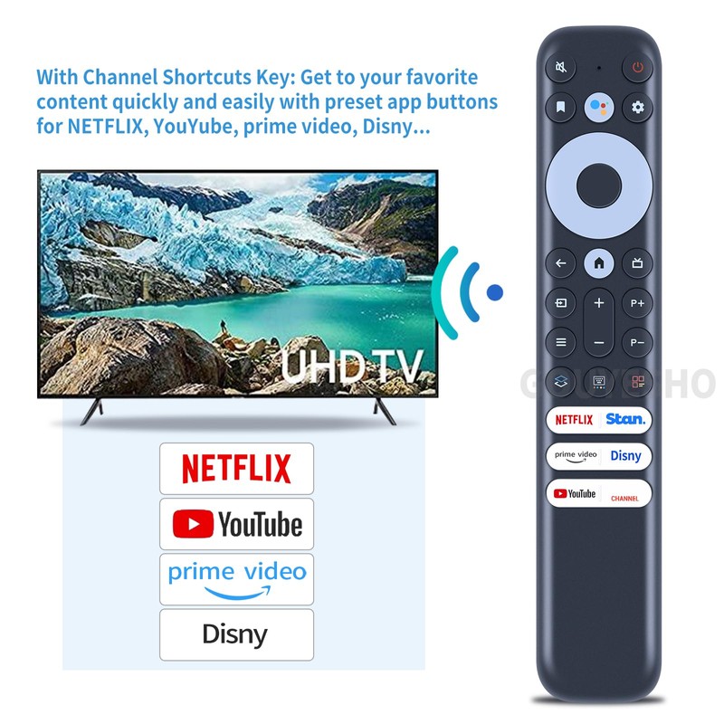 PZL RC902V FAR1 Replace Voice Remote Control for TCL C835