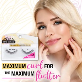 Andrea Curl False Lashes 92, 4 packs