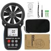 ANNMETER AN-100 Air Anemometer Digital Air Flow Meter Handheld Air