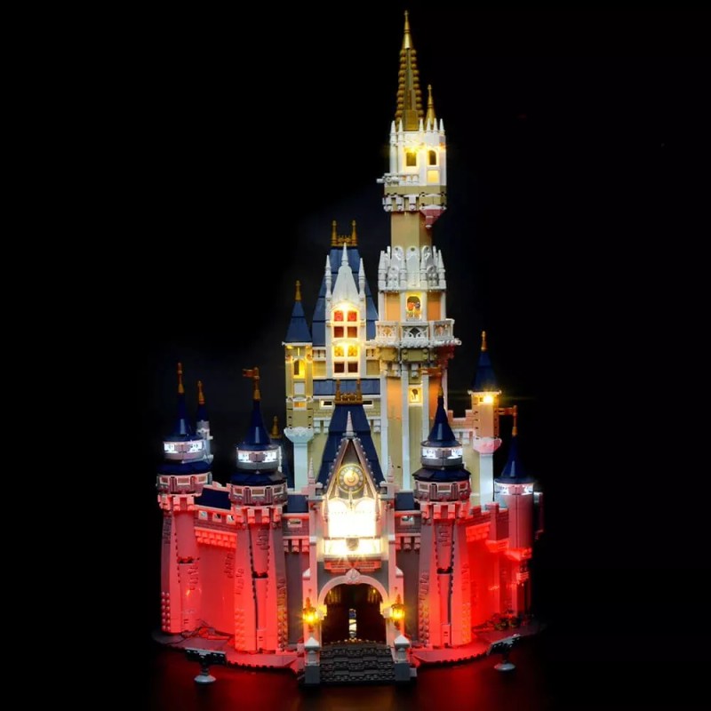 BRIKSMAX LED Lighting Kit for the Cinderella Princess Castle 71040.