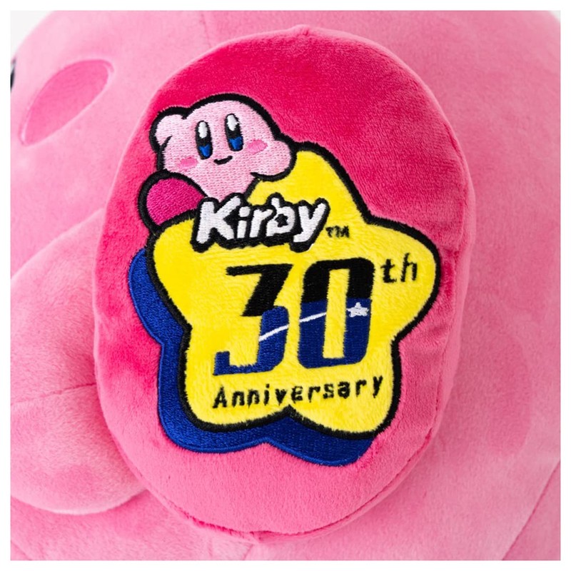 Kirby 30th Mocchi-Mocchi-GameStyle Kirby Plush Toy, Approx. 11.8 inches (30