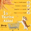 PAWUP Chicken Jerky Strip Dog Treats w/Taurine Natural Rawhide Free