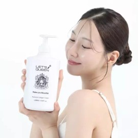 Let’s Queen 레츠퀸 히아루론 콜라겐크림 1,000ml 대용량 미백 주름개선 크림 Lets Queen Hyaluron Collagen Cream 1,000ml Large Capacity Whitening and Anti-Wrinkle Cream