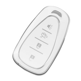 Tautrophen Key Fob Cover fit for Chevy 2017-2024 Trax Sonic Cruze Volt Equinox Traverse Blazer Trailblazer Malibu Spark