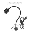 5W Black Goose Neck LED Working Light with Round Magnetic