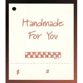Kimmeric Studio 50 HANG TAGS HANDMADE CRAFTS PRICE PERFORATED COUNTRY
